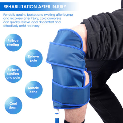 Sistema de Terapia Fría con Almohadilla Grande Ajustable para Rodilla - Image 4