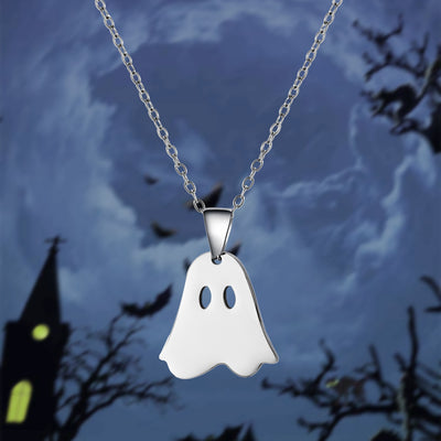 Collar con Dije de Calabaza y Fantasma para Halloween - Image 68
