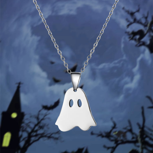 Collar con Dije de Calabaza y Fantasma para Halloween - Image 68