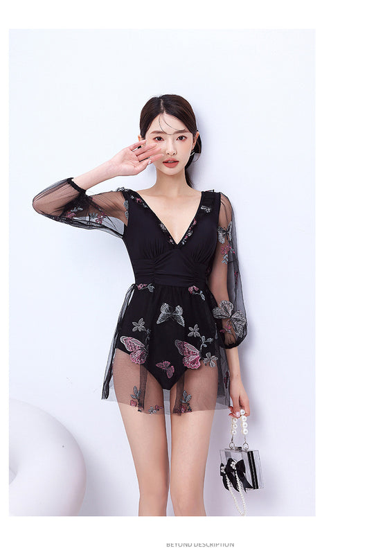 Traje de Baño Mujer Triangular Ahuecado con Espalda Descubierta - Image 11