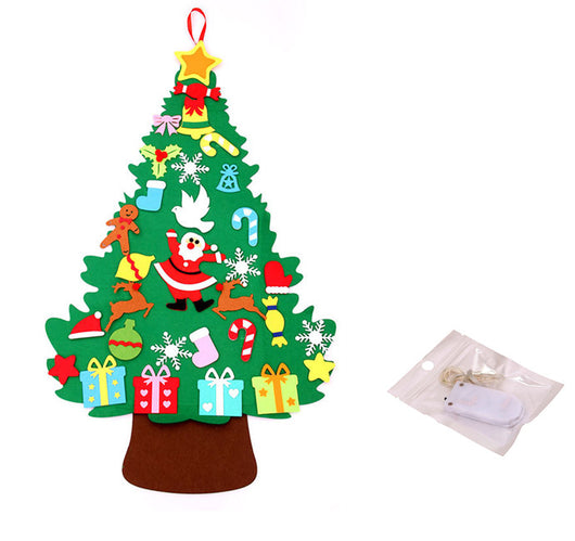 Árbol de Navidad de Fieltro Gigante DIY - Decoración Navideña Interactiva - Image 10