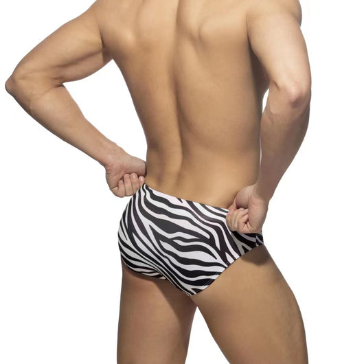 Bóxers Hombre Estampado Cebra con Flores - Image 2