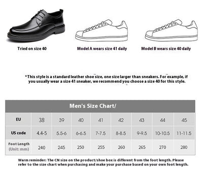 Zapatos de Cuero para Hombre Primavera - Diseño Moderno Antideslizante y Transpirable - Image 8