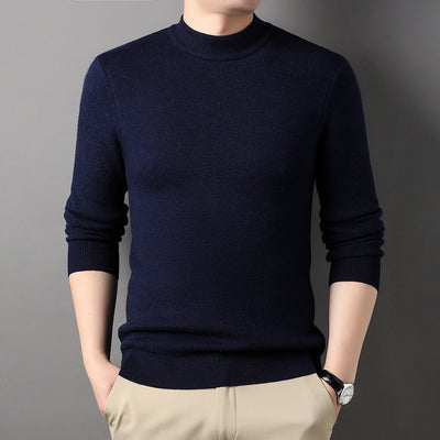 Suéter Cuello Medio Hombre - Diseño Minimalista y Versátil - Image 4