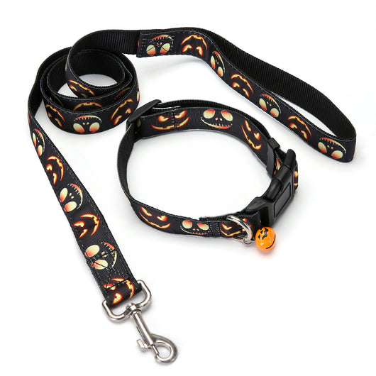 Arnés de Paseo con Collar y Correa para Perros con Cascabel - Image 5