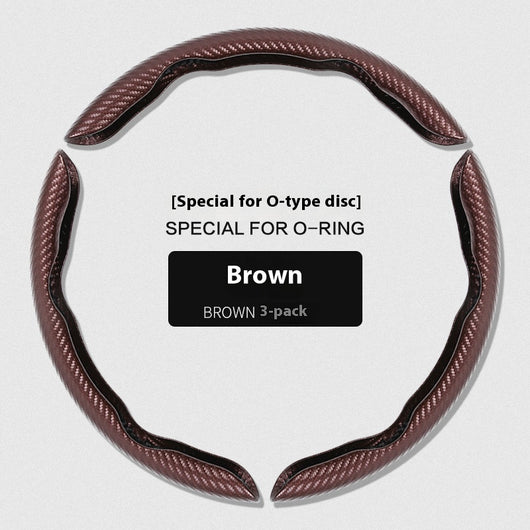 Funda para Volante de Gamuza Absorbente con Patrón Fibra de Carbono - Image 25