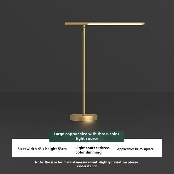 Lámpara de Mesa Articulada en Latón - Diseño Minimalista de Lujo - Image 9