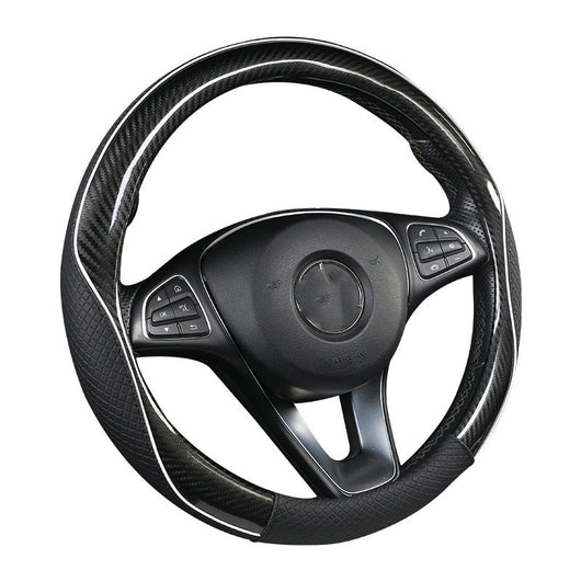 Funda de Volante con Textura Fibra de Carbono - Agarre Ergonómico - Image 2