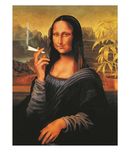 Cuadro Decorativo Mona Lisa Cómica para el Hogar - Image 14