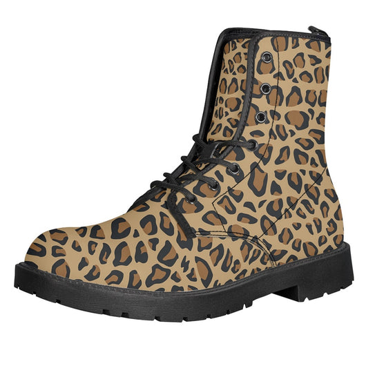 Botas Martin de Cuero para Mujer con Estampado y Tacón Bajo Británico - Image 8