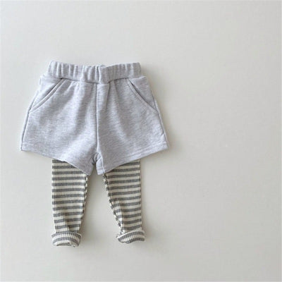 Conjunto de Pants Deportivos Bipartita en Colores Pastel para Bebé - Image 6