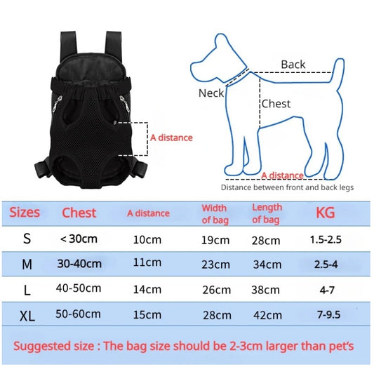Mochila Transportadora para Perros Pequeños - Portabebé Respirable para Mascotas - Image 2