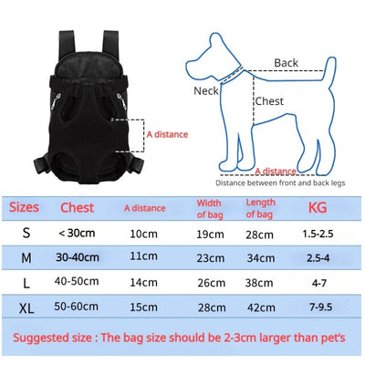 Mochila Transportadora para Perros Pequeños - Portabebé Respirable para Mascotas - Image 2