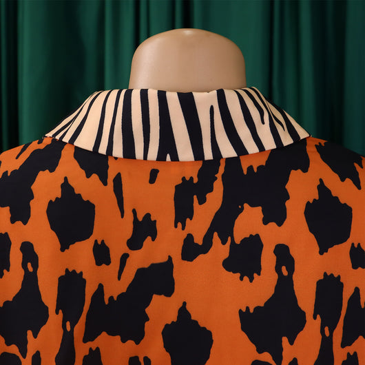 Conjunto Africano de Dos Piezas: Camisa Estampada y Pantalón Ancho - Image 14