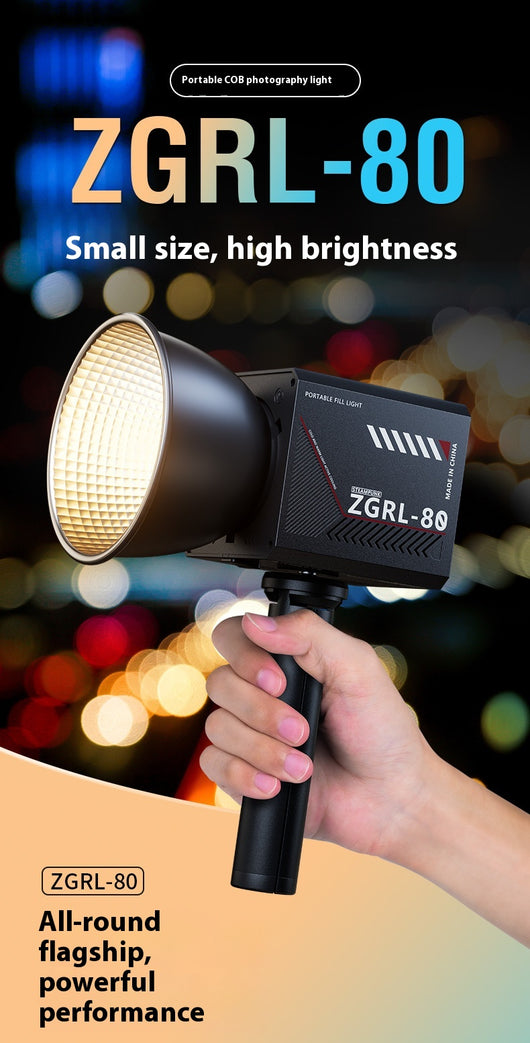 Luz de Relleno COB 80W Portátil de Alta Potencia - Image 19
