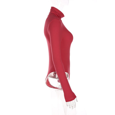 Jumpsuit Ajustado Cuello Alto Elegante - Image 37