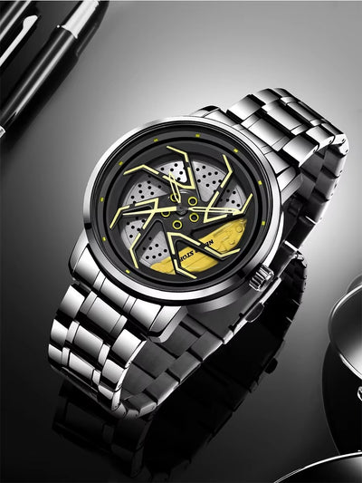 Reloj de Cuarzo para Hombre con Correa de Acero Inoxidable - Diseño Moderno y Elegante - Image 11
