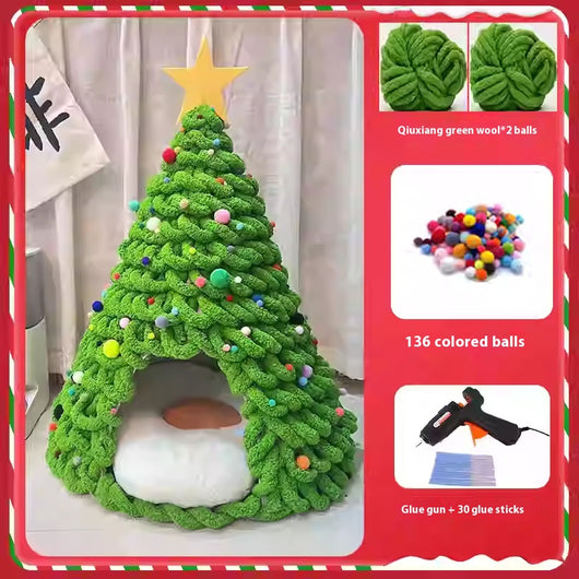 Nido Árbol Navideño para Gatos - Kit DIY Hecho a Mano - Image 9