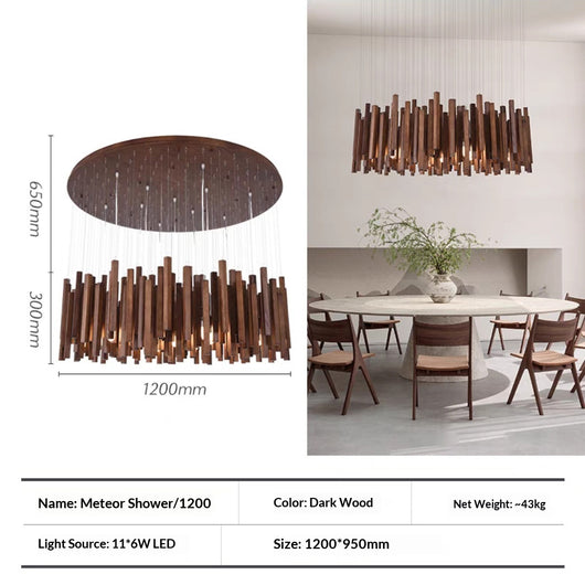 Lámpara Colgante Minimalista Moderna - Diseño Chino Contemporáneo para Salas y Comedores - Image 14