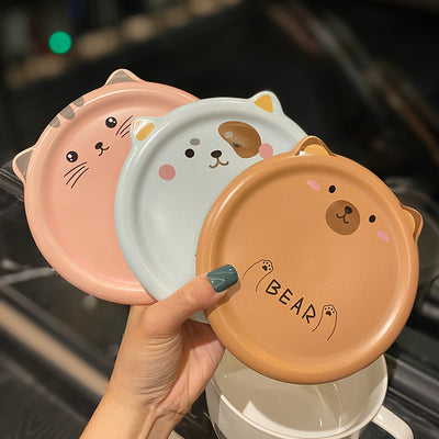 Tazón para Fideos de Cerámica con Asa - Diseño Infantil Adorable Gran Capacidad - Image 5