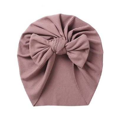 Gorro de Algodón con Lazo Cuadrado para Bebé - Image 10