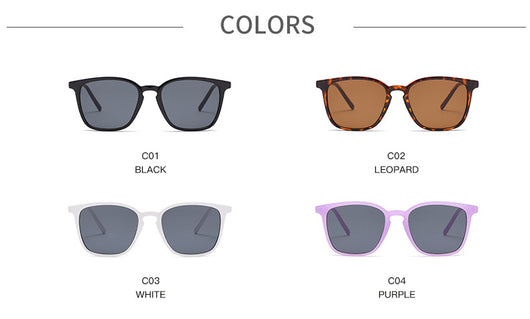 Gafas de Sol Retro Cuadradas Estilo Europeo y Americano - Image 12