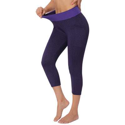 Pantalones de Yoga Cortos y Ajustados Efecto Durazno - Image 83