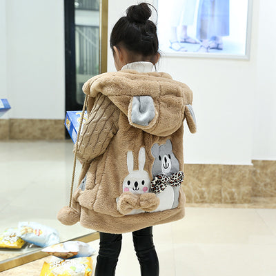Abrigo Infantil Cálido con Capucha y Diseño Adorable - Image 12