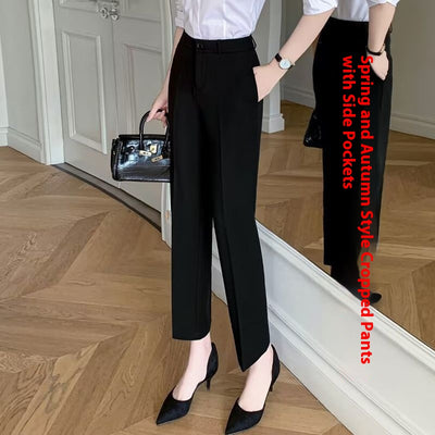Pantalón de Oficina Recto para Mujer - Traje Profesional - Image 13