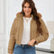 Chaqueta Acolchada de Algodón para Mujer - Estilo Casual y Cálido