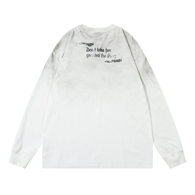 Camiseta Manga Larga Hombre Letras Góticas - Image 12