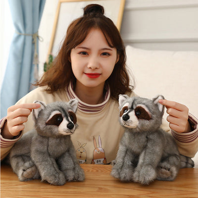 Peluche Adorable de Mapache y Zorro - Juguete Animal Favorito de Niños - Image 3
