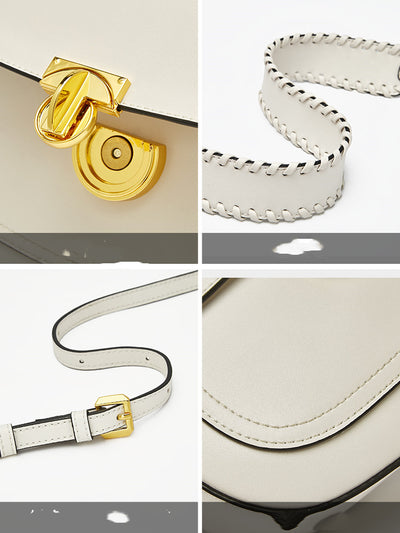 Bolso Bandolera de Cuero para Mujer - Diseño Crossbody Versátil - Image 9