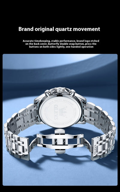 Reloj Deportivo Multifuncional para Hombre con Movimiento de Cuarzo - Image 15