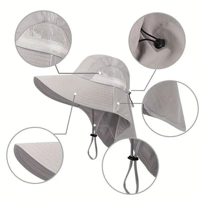 Gorra de Protección Solar UV para Hombre - Ideal para Actividades al Aire Libre - Image 2