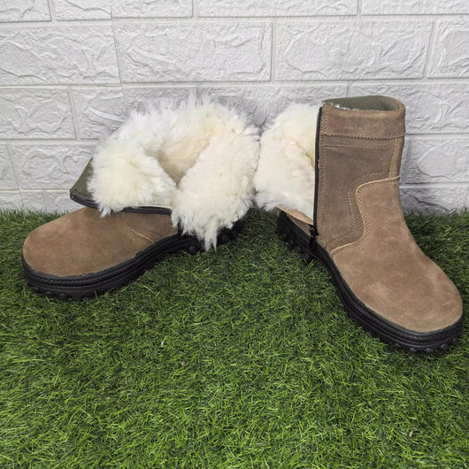 Botas de Trabajo Cortas en Lana Pura con Forro Térmico - Image 10