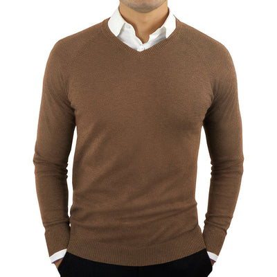 Suéter Cuello Alto para Hombre - Abrigo Básico Versátil - Image 12