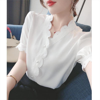 Blusa Blanca Estilo Occidental Versátil y Elegante - Image 7