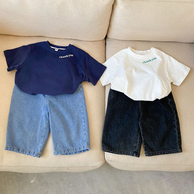 Pantalones Vaqueros Niña Cintura Ancha Estilo Moderno - Image 18