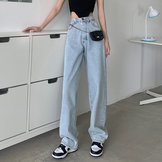 Pantalones Anchos De Cintura Alta Para Otoño E Invierno - Image 6