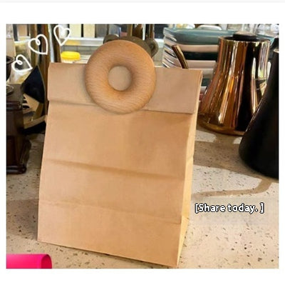 Clip Retro de Madera para Bolsas - Cierre Donut Vintage para Oficina y Despensa - Image 13