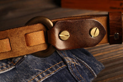 Cinturón Tejido Artesanal con Hebilla de Cobre Macizo y Lona Hemp - Image 16