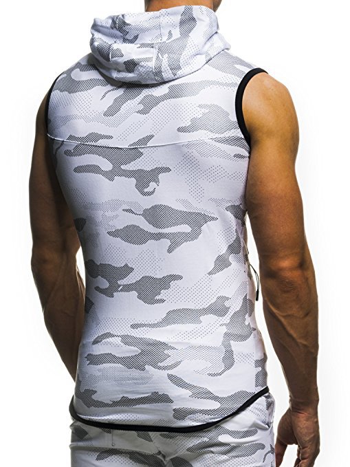 Chaleco Camuflaje Slim Fit con Dobladillo Redondeado - Image 7