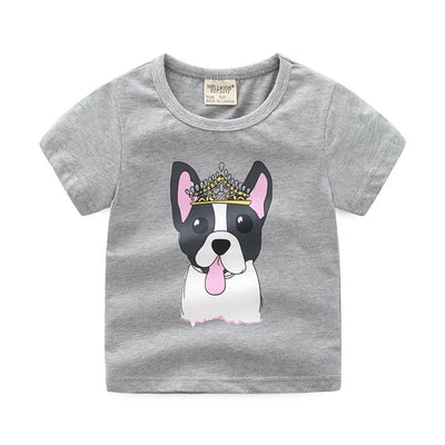 Playera Infantil de Verano con Estampado de Dibujos Animados - Image 9