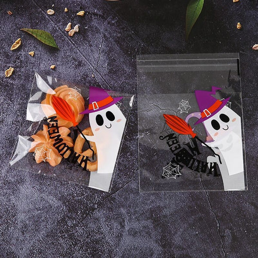 Bolsas Autoadhesivas para Snacks con Diseños de Halloween - Image 15