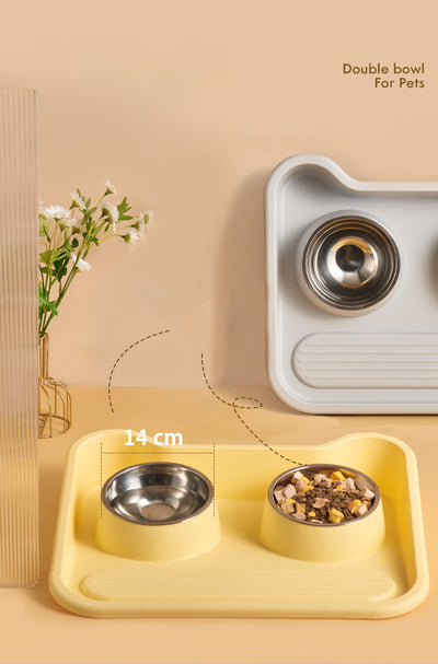 Comedero Doble Inclinado para Perros y Gatos con Protección Cervical - Image 14