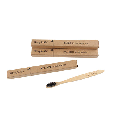 Cepillo de Dientes de Bambú Natural Ecológico Portátil