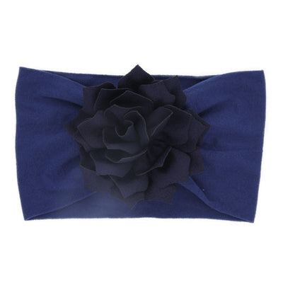 Diadema Elástica Infantil Flor Loto de Nylon - Image 4