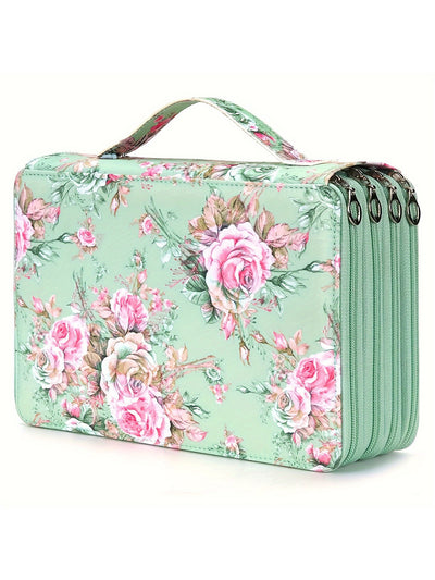 Estuche Organizador de Lápices Multicolor con 4 Compartimentos y Cierre - Image 11