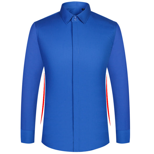 Camisa de Vestir para Hombre con Puños Franceses y Gemelos - Image 3